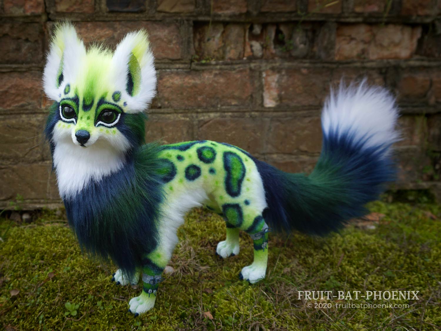 Blue-Green Spotted Fox