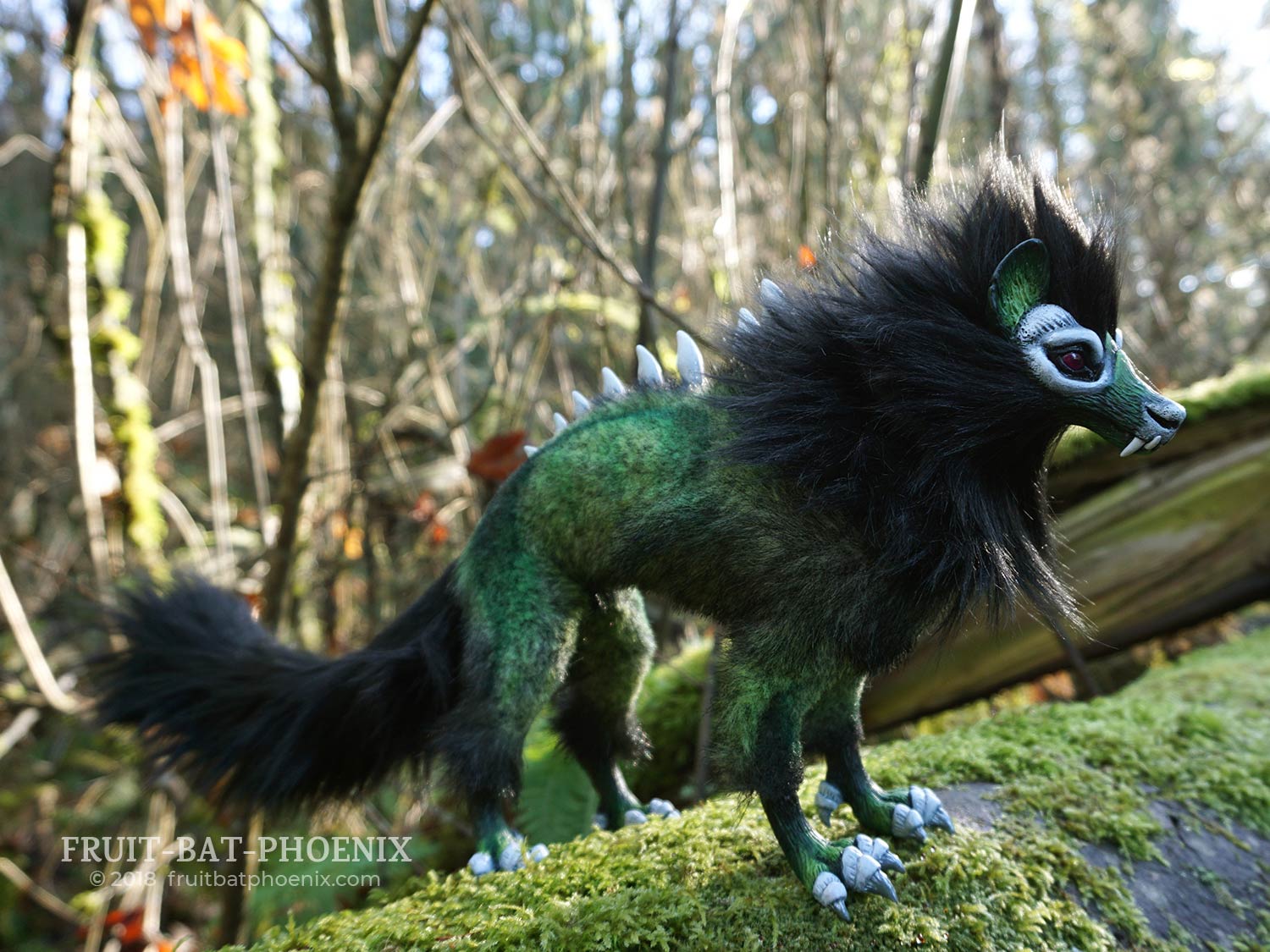 bone-dragon-wolf side view