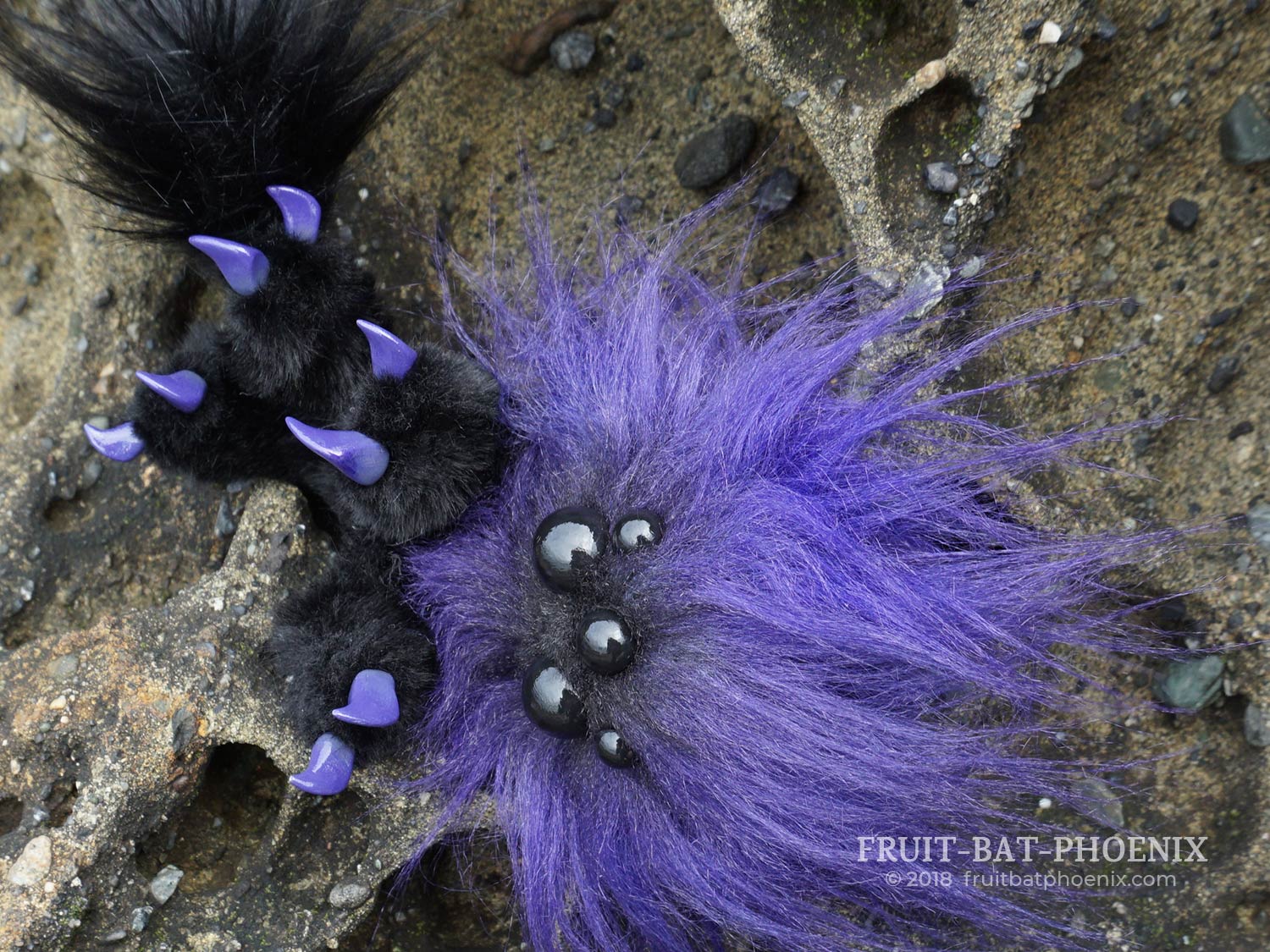 ultraviolet mmpoff laying on back looking cute